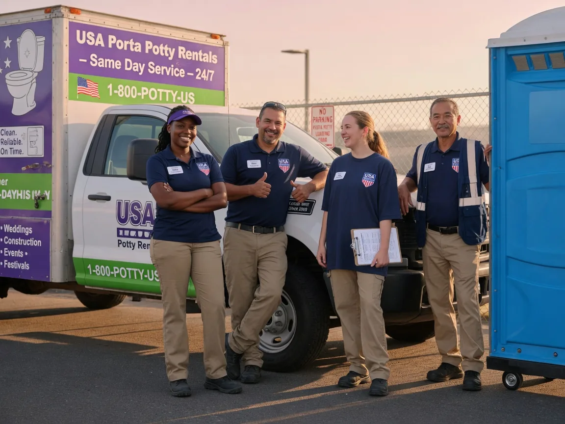 Porta Potty Rental company in White Heath, IL
