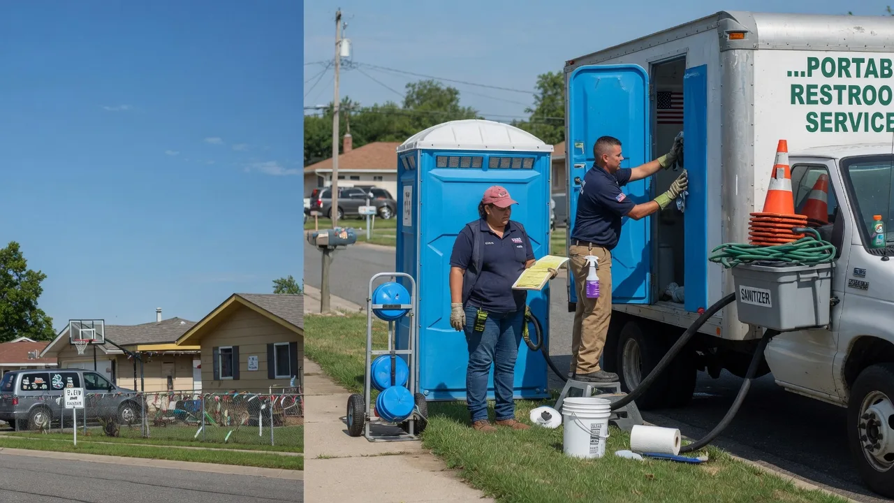 Portable Toilet Rental in White Heath, IL near me